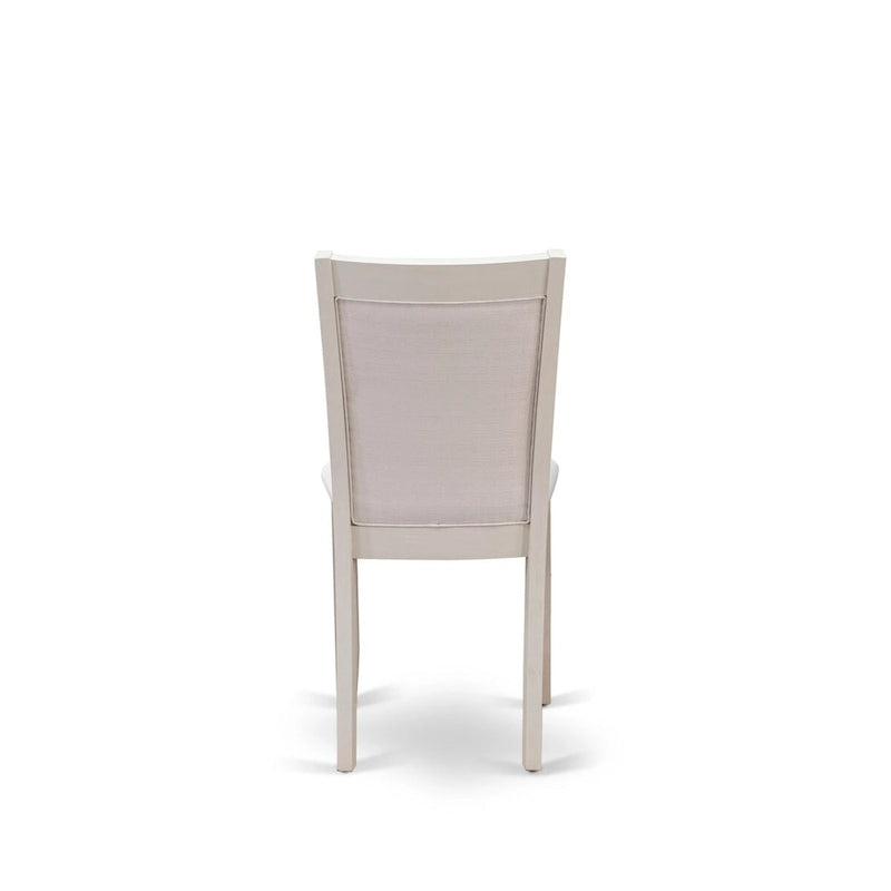 Table de salle à manger rectangulaire et chaises de style moderne du milieu du siècle