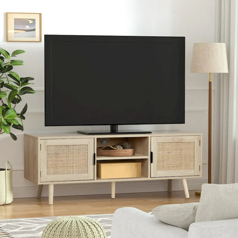 Meuble TV moderne de 47 po pour téléviseurs jusqu'à 65 po – Console multimédia