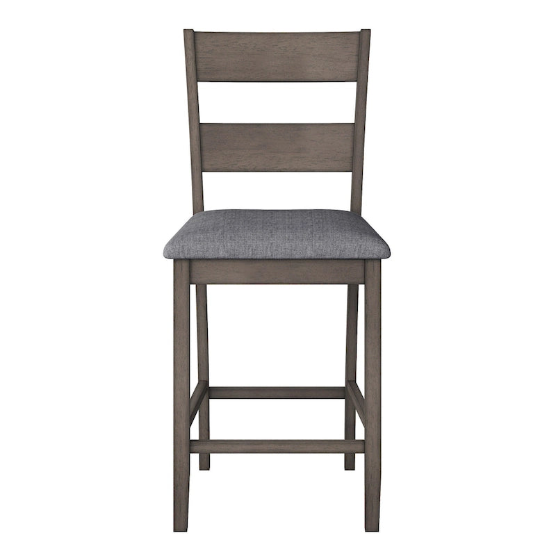 Chaise de salle à manger Tuscany rembourrée hauteur comptoir (paquet de 2)