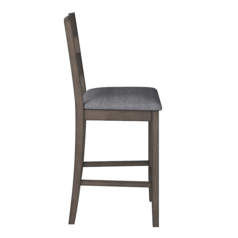 Chaise de salle à manger Tuscany rembourrée hauteur comptoir (paquet de 2)