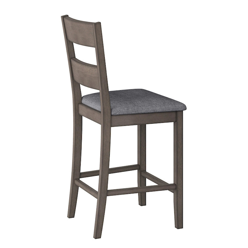 Chaise de salle à manger Tuscany rembourrée hauteur comptoir (paquet de 2)