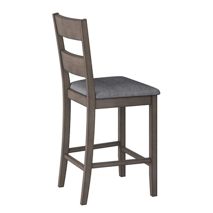 Chaise de salle à manger Tuscany rembourrée hauteur comptoir (paquet de 2)