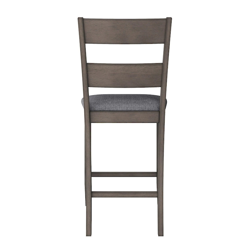 Chaise de salle à manger Tuscany rembourrée hauteur comptoir (paquet de 2)