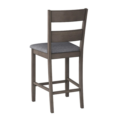 Chaise de salle à manger Tuscany rembourrée hauteur comptoir (paquet de 2)