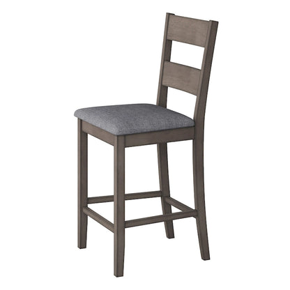 Chaise de salle à manger Tuscany rembourrée hauteur comptoir (paquet de 2)
