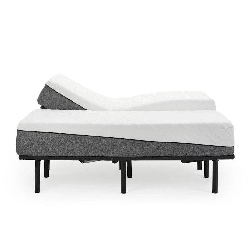 Matelas en mousse à mémoire de forme Pacifica de 12 po avec base réglable