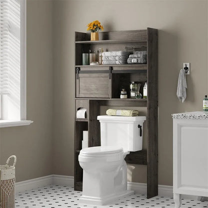 Meuble de rangement pour toilettes - 7,7P x 32,3L x 61,9H