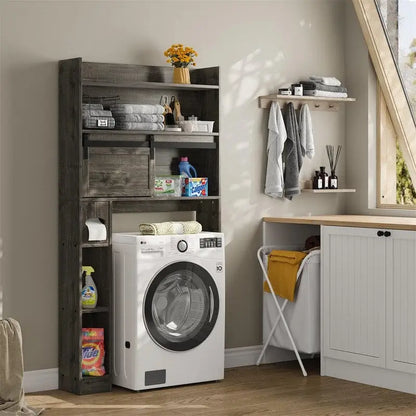 Meuble de rangement pour toilettes - 7,7P x 32,3L x 61,9H