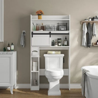 Meuble de rangement pour toilettes - 7,7P x 32,3L x 61,9H