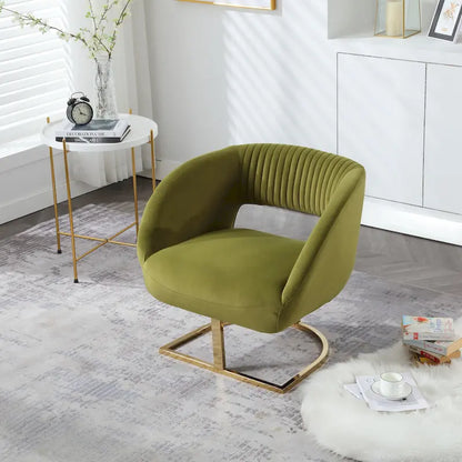 Fauteuil capitonné de salon