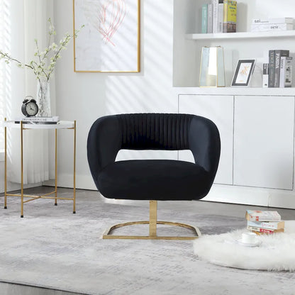 Fauteuil capitonné de salon