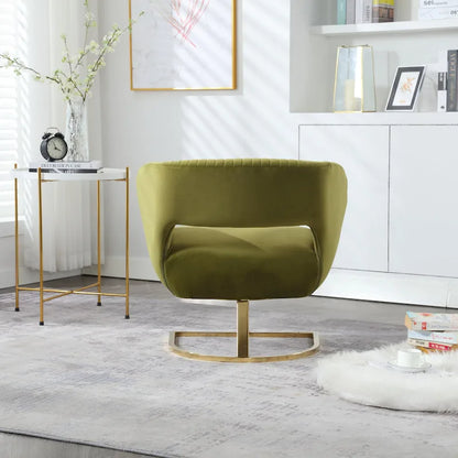 Fauteuil capitonné de salon